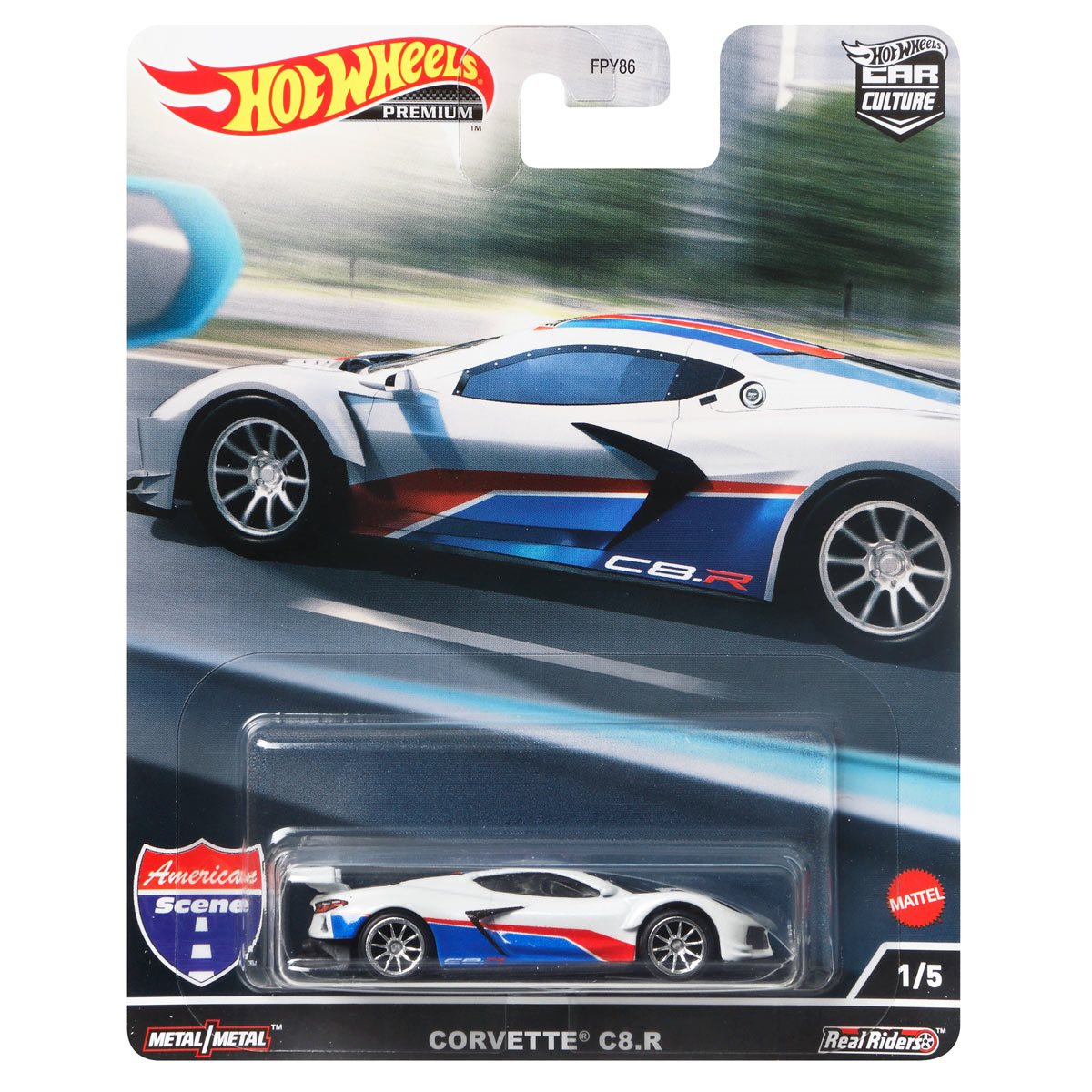 Hot Wheels 2022 Car Culture American Scene Corvette C8.R 1/64